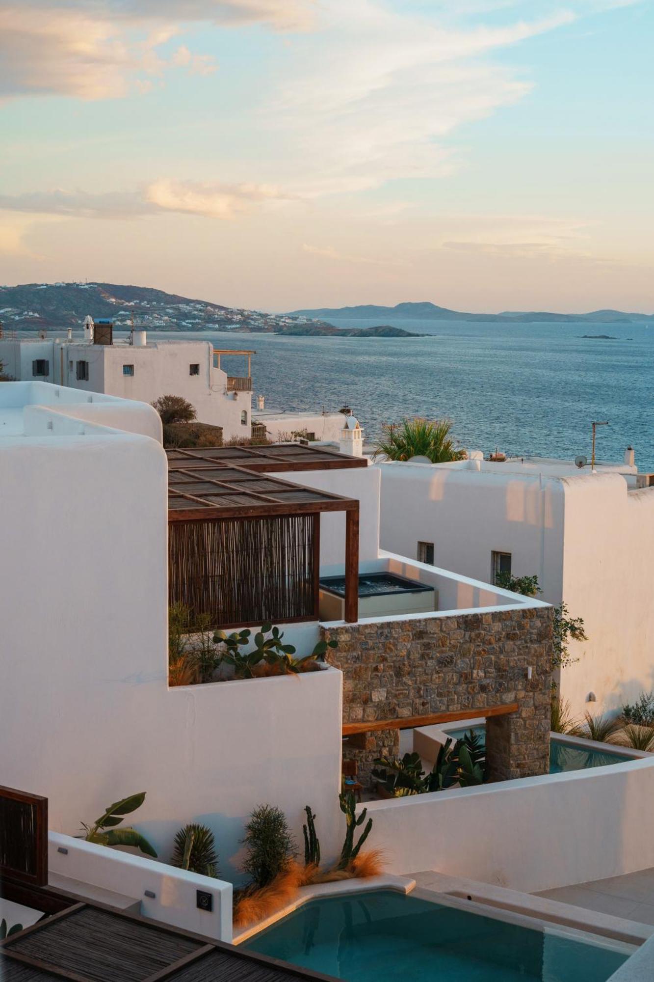 Bard De Sol Hotel Mykonos Town Exterior foto