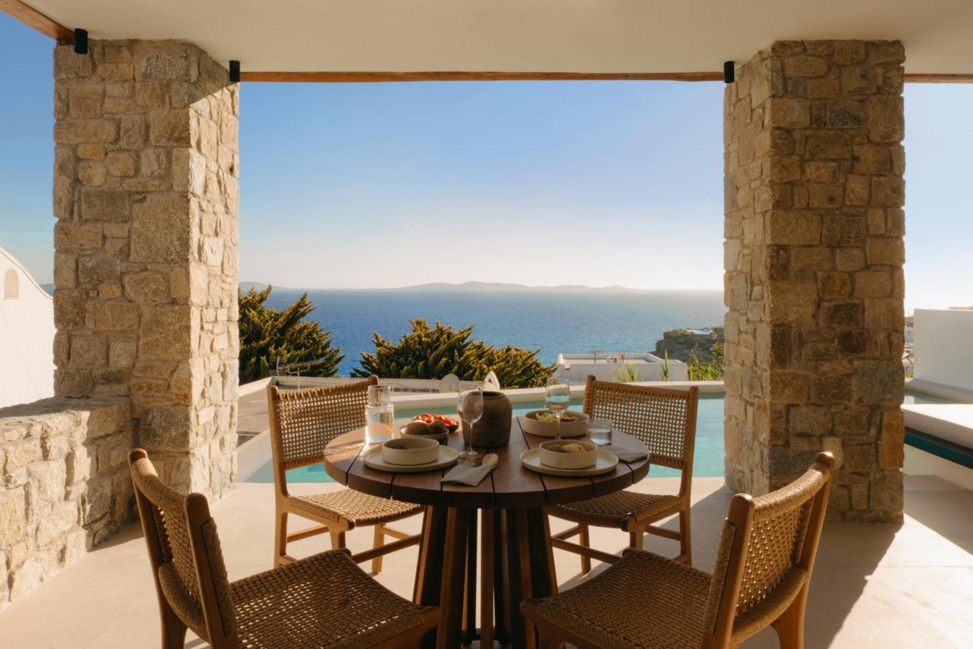 Bard De Sol Hotel Mykonos Town Exterior foto
